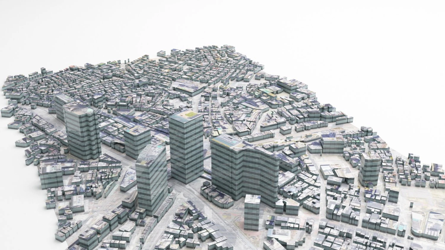 Shibuya Japan 3D Model .c4d .max .obj .3ds .fbx .stl .blend 