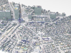 Shibuya Japan 3D Modell