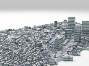 Shibuya Japan 3D Modell