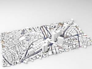 Shibuya Japan 3D Modell