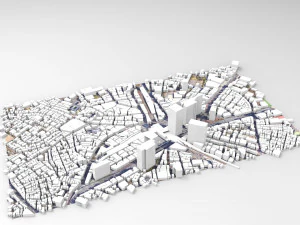 Shibuya Japan 3D Model