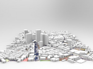 Shibuya Japan 3D Modell