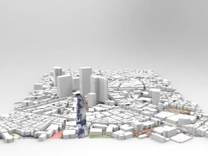 Shibuya Japan 3D Model
