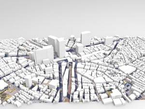 Shibuya Japan 3D Modell