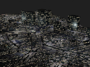Shibuya Japan 3D Modell