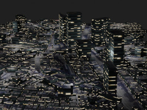 Shibuya Japan 3D Modell