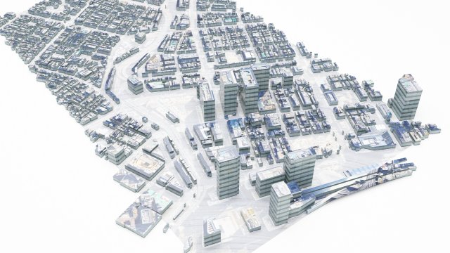 Tokyo Japan 3D Model .c4d .max .obj .3ds .fbx .stl .blend 
