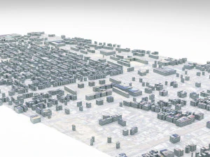 Osaka Japan 3D Model