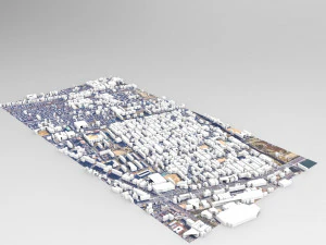 Osaka Japan 3D Model