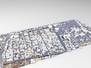 Osaka Japan 3D Model