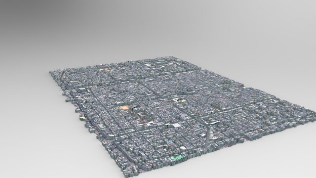 Kyoto Japan Modelo 3D .c4d .max .obj .3ds .fbx .stl .blend 