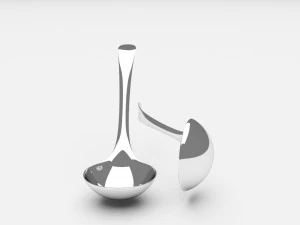 Soup Spoon 3D Model
