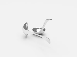 Soup Spoon 3D Model