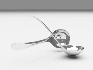 Soup Spoon 3D Model