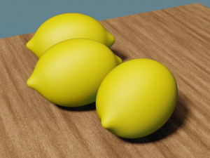 Lemon Modelo 3D