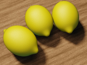 Lemon Modelo 3D