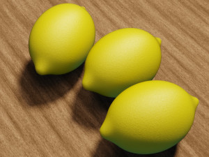 Lemon Modelo 3D
