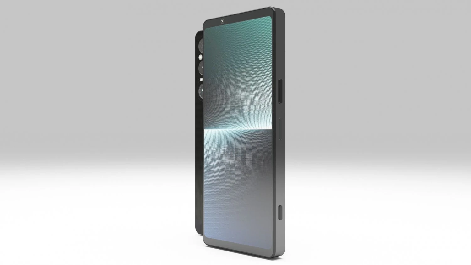 Sony Xperia 1 V 3D Model .c4d .max .obj .3ds .fbx .stl .blend 