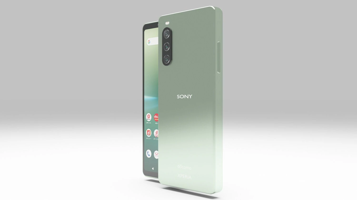 Sony Xperia 10 V 3D Model .c4d .max .obj .3ds .fbx .stl .blend 