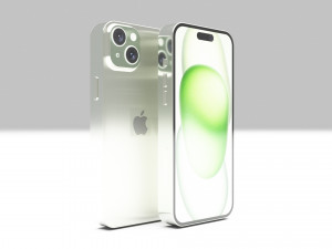 Apple iPhone 15 Plus Modello 3D
