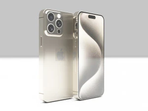 Apple iPhone 15 Pro Max 3D Model