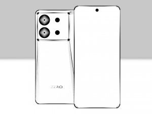 Infinix Zero 30 3Dモデル