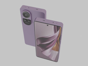 Oppo Reno10 Pro 3D 모델