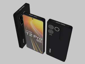Vivo T2 Pro 5G 3D Model