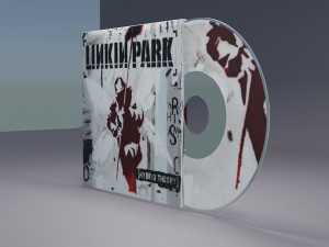 Disk Album Linkin Park Hybrid Theory 3D Model