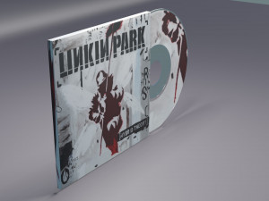 Disk Album Linkin Park Hybrid Theory 3D Model