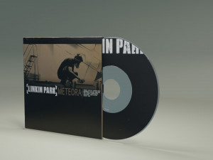 Disk Album Linkin Park Meteora 3D Model
