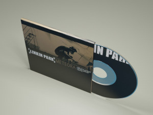 Disk Album Linkin Park Meteora 3D Model