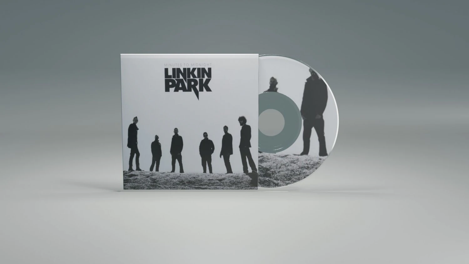 Disk Album Linkin Park Minutes to Midnight 3D Model .c4d .max .obj .3ds .fbx .stl .blend