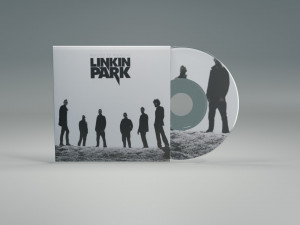 Disk Album Linkin Park Minutes to Midnight 3Dモデル