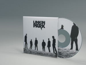 Disk Album Linkin Park Minutes to Midnight 3D Model