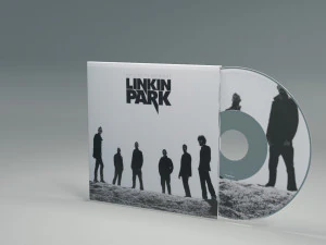 Disk Album Linkin Park Minutes to Midnight 3D Model