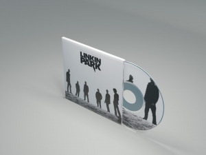 Disk Album Linkin Park Minutes to Midnight 3D Model