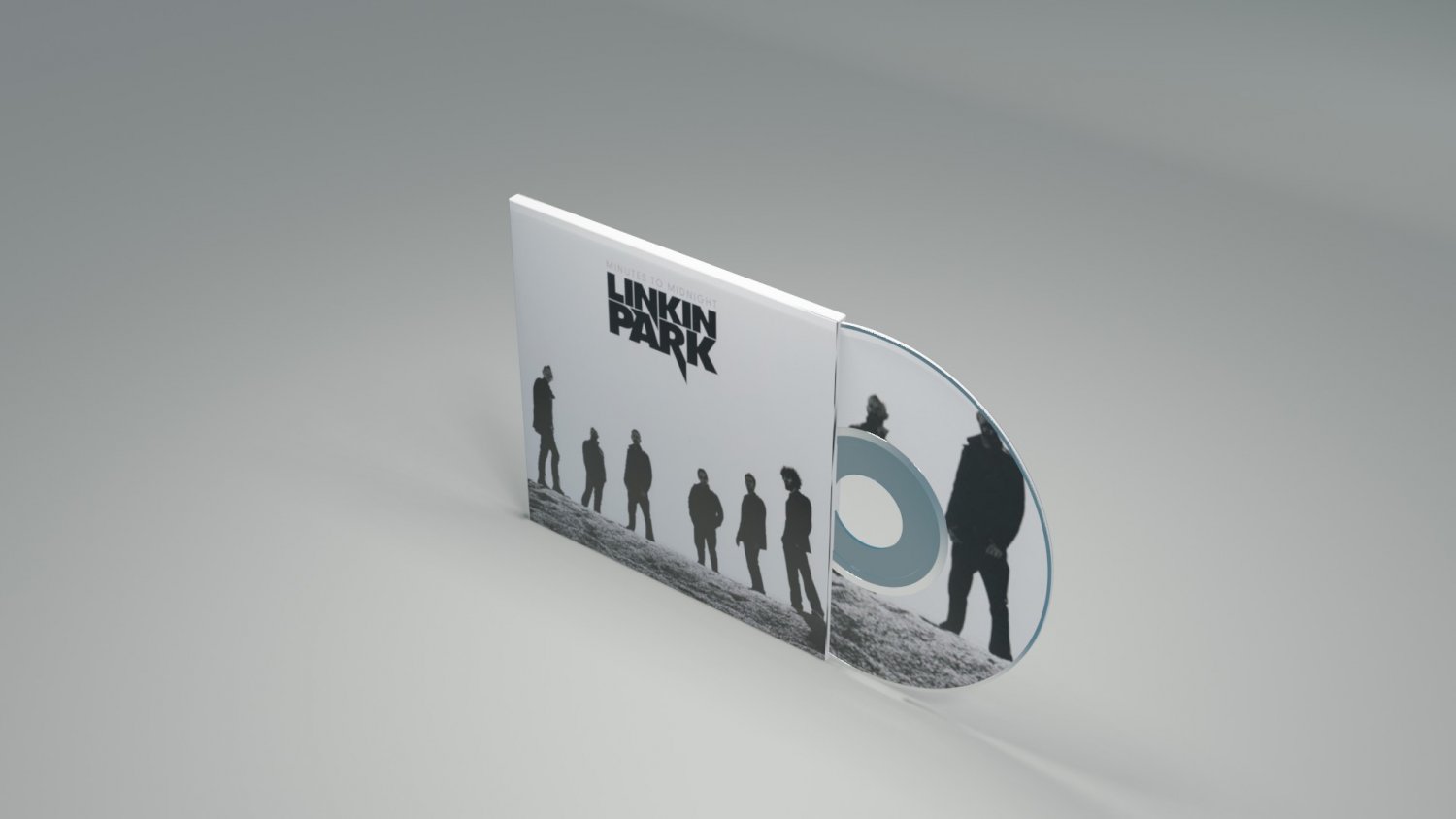 Disk Album Linkin Park Minutes To Midnight 3D Модель In Аудио 3DExport
