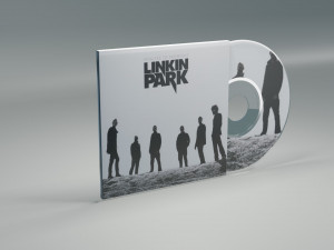 Disk Album Linkin Park Minutes to Midnight 3D Model