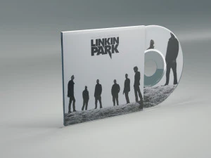 Disk Album Linkin Park Minutes to Midnight 3D Model