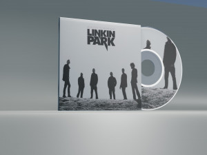 Disk Album Linkin Park Minutes to Midnight 3D Model