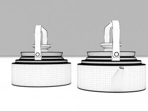 Ceramic Teapot 3D Model