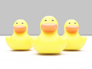 Rubber Duck 3D Model