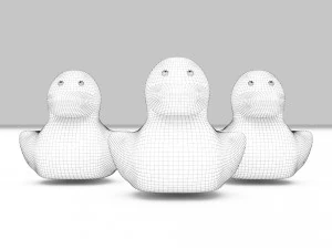 Lastik &Ouml;rdek 3D Model