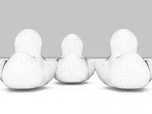 Lastik &Ouml;rdek 3D Model