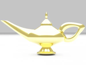 Magic Lamp 3D Model