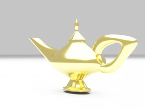Magic Lamp 3D Model