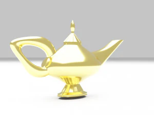 Magic Lamp 3D Model