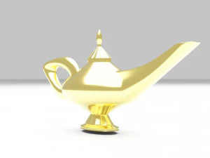Magic Lamp 3D Model
