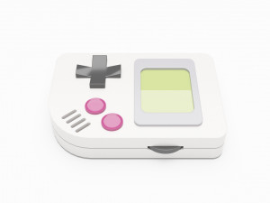 Game Boy Pocket Model 3D